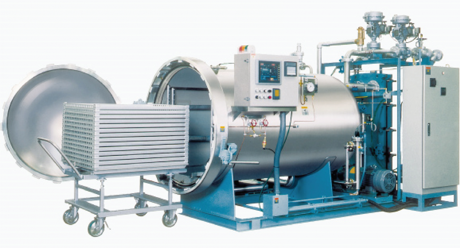 Công nghệ tiệt trùng phun nước nóng sử dụng cho khay thực phẩm